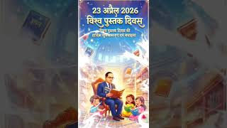 📚 पढ़ो, बढ़ो और सपनों को पंख दो ✨#BookLovers #23April #ReadingTime