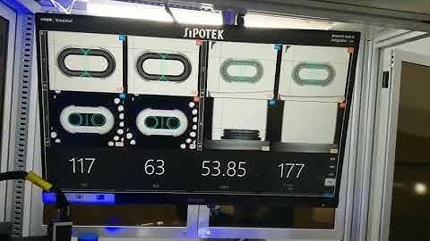 Silicone transparent seals inspection sorting machine by Sipotek machine vision application