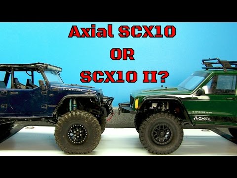 Axial SCX10 Or SCX10 II Comparison