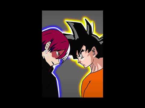 @PolyAnime Goku vs Todoroki - YouTube