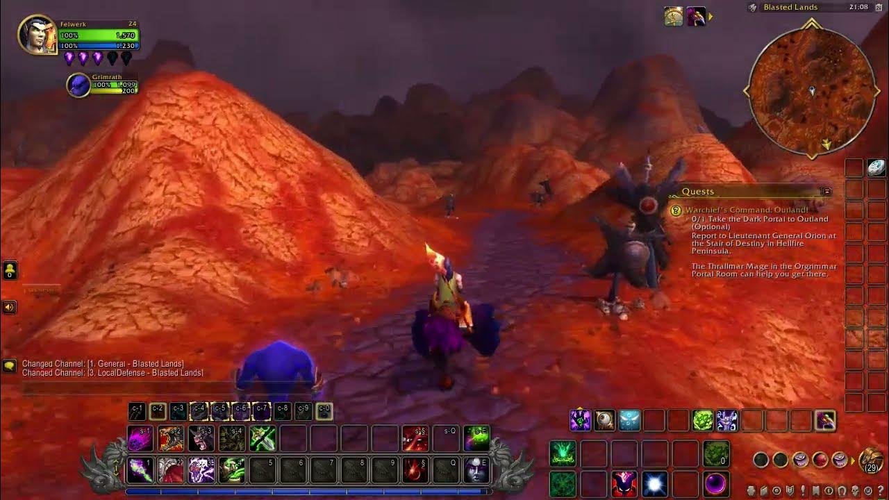 [PC] World of Warcraft The Burning Crusade Quests 1 YouTube