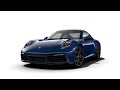 My porsche 911 carrera s 992 build specs in 3d animation