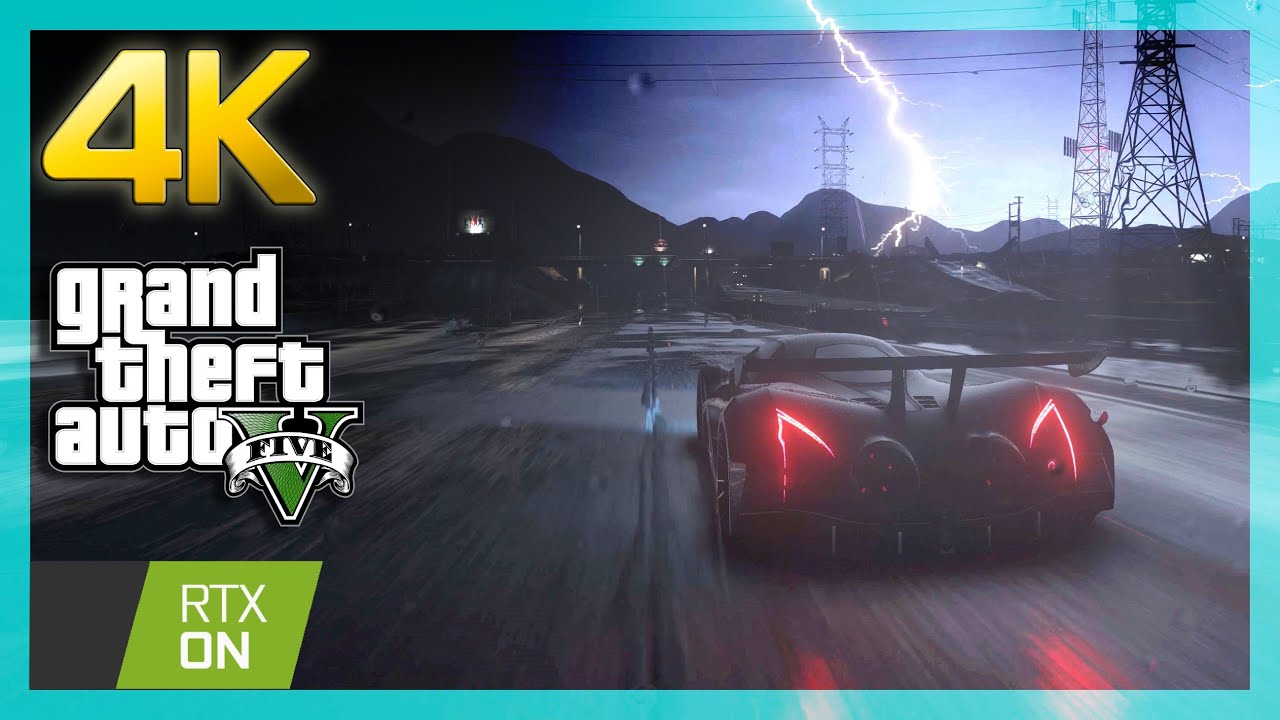 4K Ray Tracing Ultra GTA 5 Graphics Mod Test | Rob Himself - YouTube