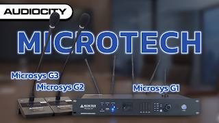 Microtech Microsys G Sereis ชุดประชุมแบบไร้สาย UHF พร้อมฟังก์ชั่นบลูทูธ | Audiocity