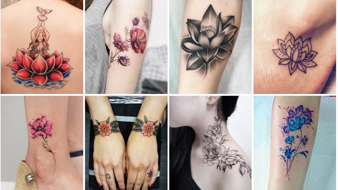 30 Beautiful Flower Tattoos for Women  Meaning  The Trend Spotter