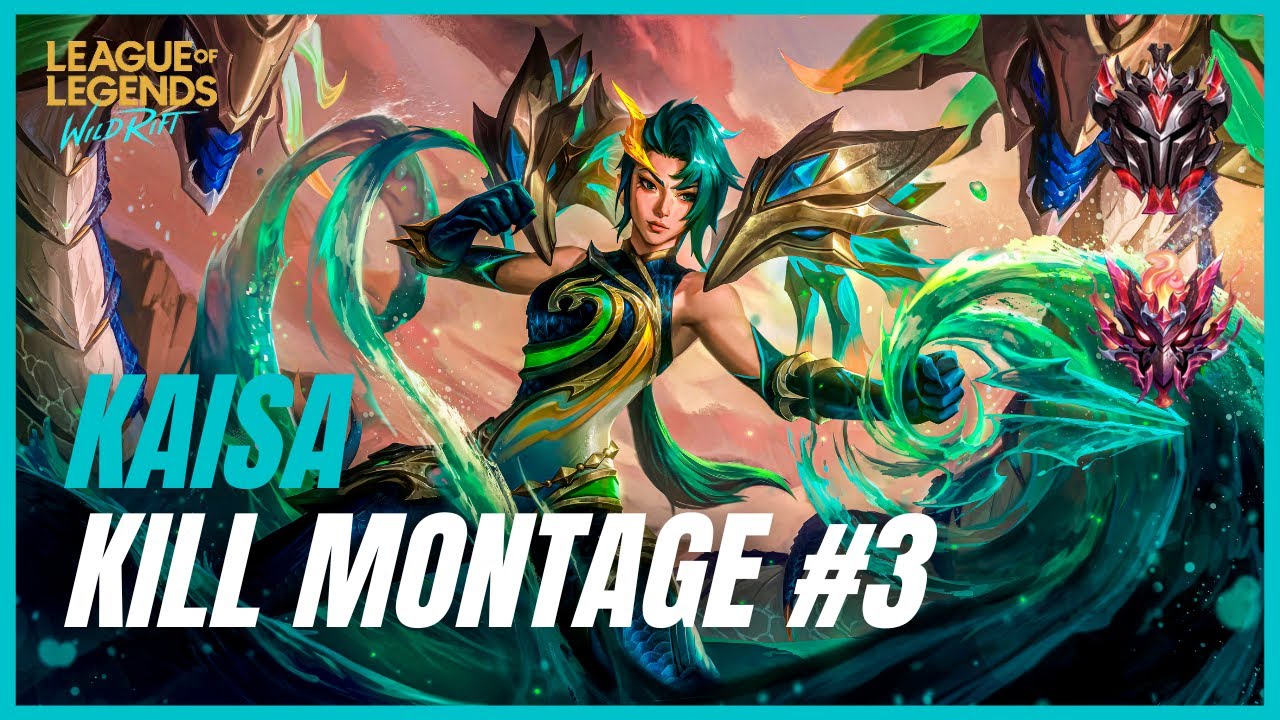 WILD RIFT KAISA - KILL MONTAGE #3 - YouTube
