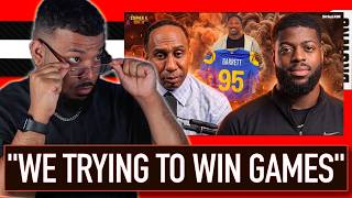 JARED VERSE TELLS STEVEN A SMITH "WE TRYING TO WIN GAMES"