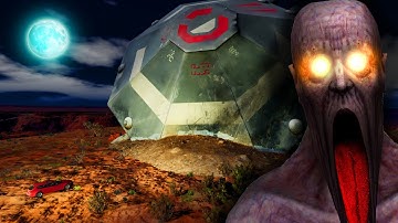 Mini-Movies Escape From The Shy Guy SCP 096 in BeamNG Drive, Cars vs UFO #9