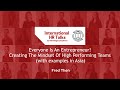International HR Talks | Everyone Is An Entrepreneur! Creating The Mindset Of High Performing Teams