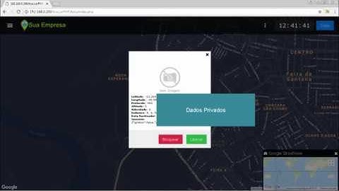 Portfolio Traccar Development: Traccar PHP Interface StreetView e Reverse Lat Lon