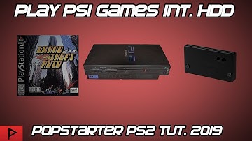 Play PS1 Games From Fat PS2 Internal Hard Drive Using Popstarter and OPL Tutorial (2019)