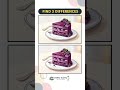 3 తేడాలు కనుక్కోగలరా? | Blue Berry cake 🥞 పజిల్ | STORIVA Brain Play