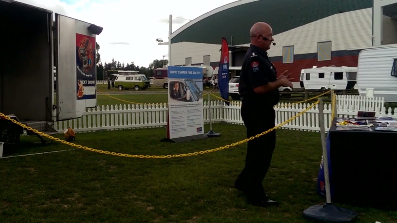 Motorhome Fire Safety Demonstration Motorhomes, Caravans