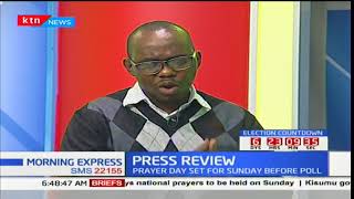 President asks Kenyans to pray for the country