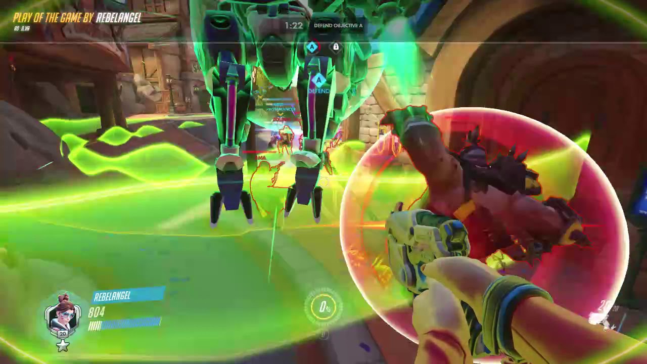 Waveracer D.Va POTG: Blizzard World