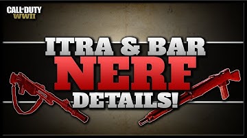 ITRA & BAR Nerfed, Gewehr 43 Buffed! | (CoD WW2 May 3rd Patch Details)