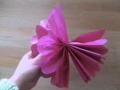 Tissue flower