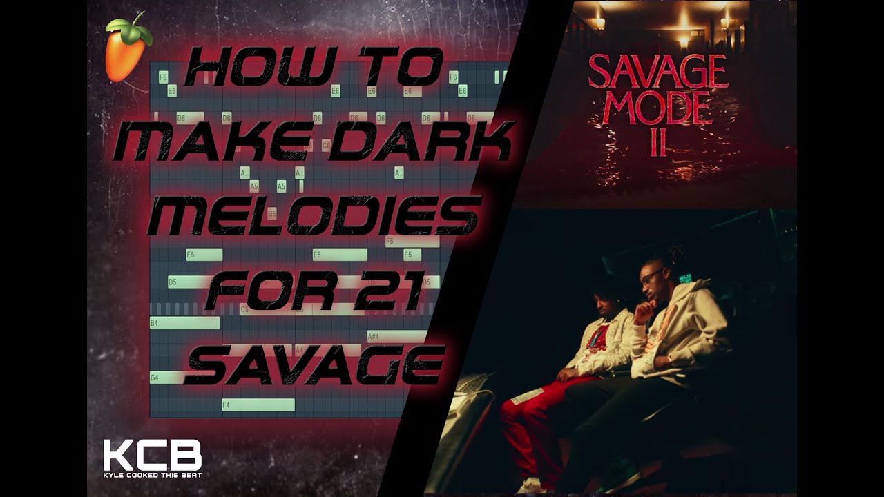 How To Make Dark Melodies For 21 Savage Like Metro Boomin (FL Studio ...
