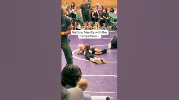 He was in love before during and after the match😭 #wrestling #trending #kids #love #wrestlingshorts