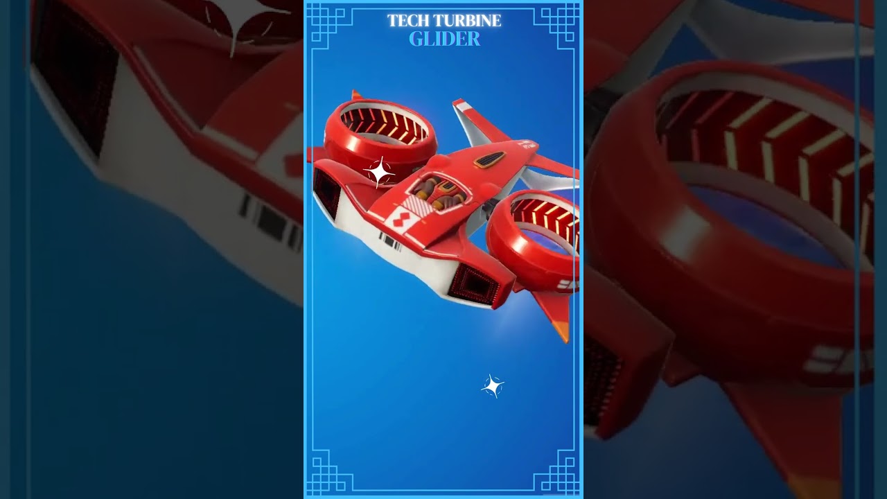 Tech Turbine Glider ✔ Rare Glider Fortnite