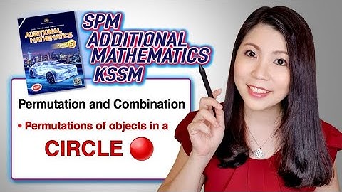 Ep.5 Permutation for n different objects taking r objects in a CIRCLE