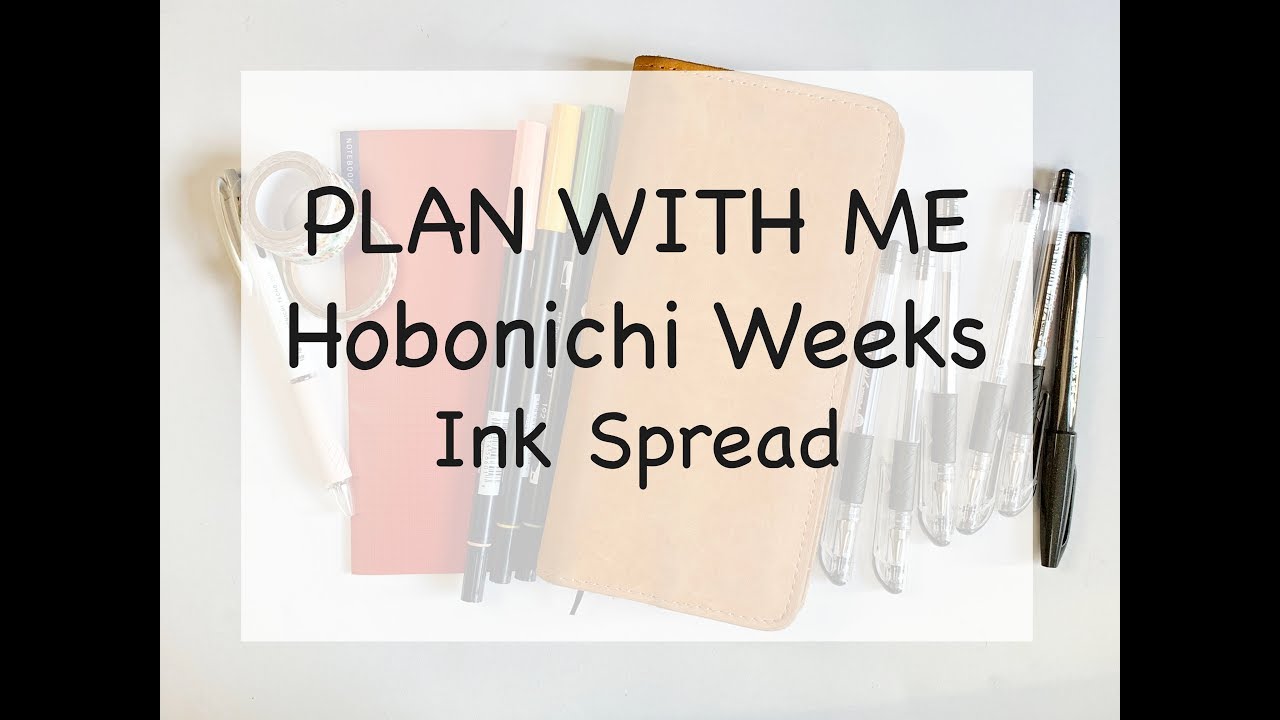 PLAN WITH ME Hobonichi Weeks NO STICKERS // January 28 - Feb 3