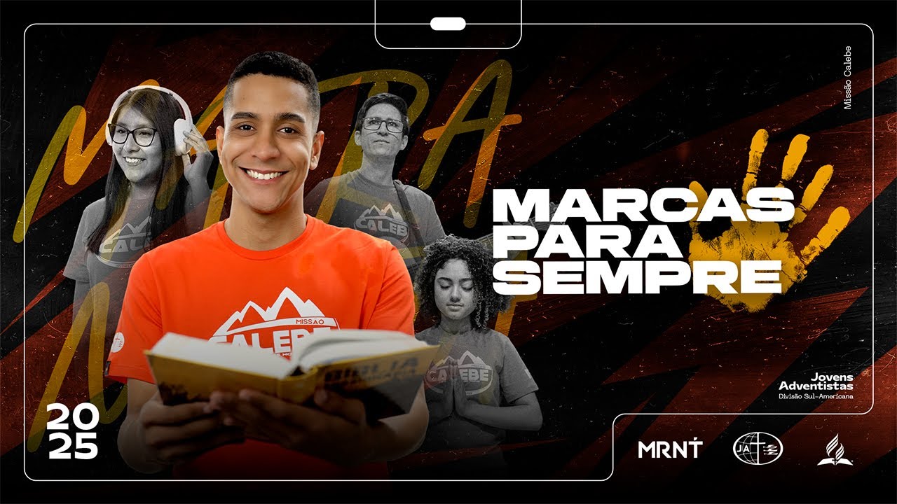 Está pronto para deixar a sua marca? - Missão Calebe 2025 🧡🖐️