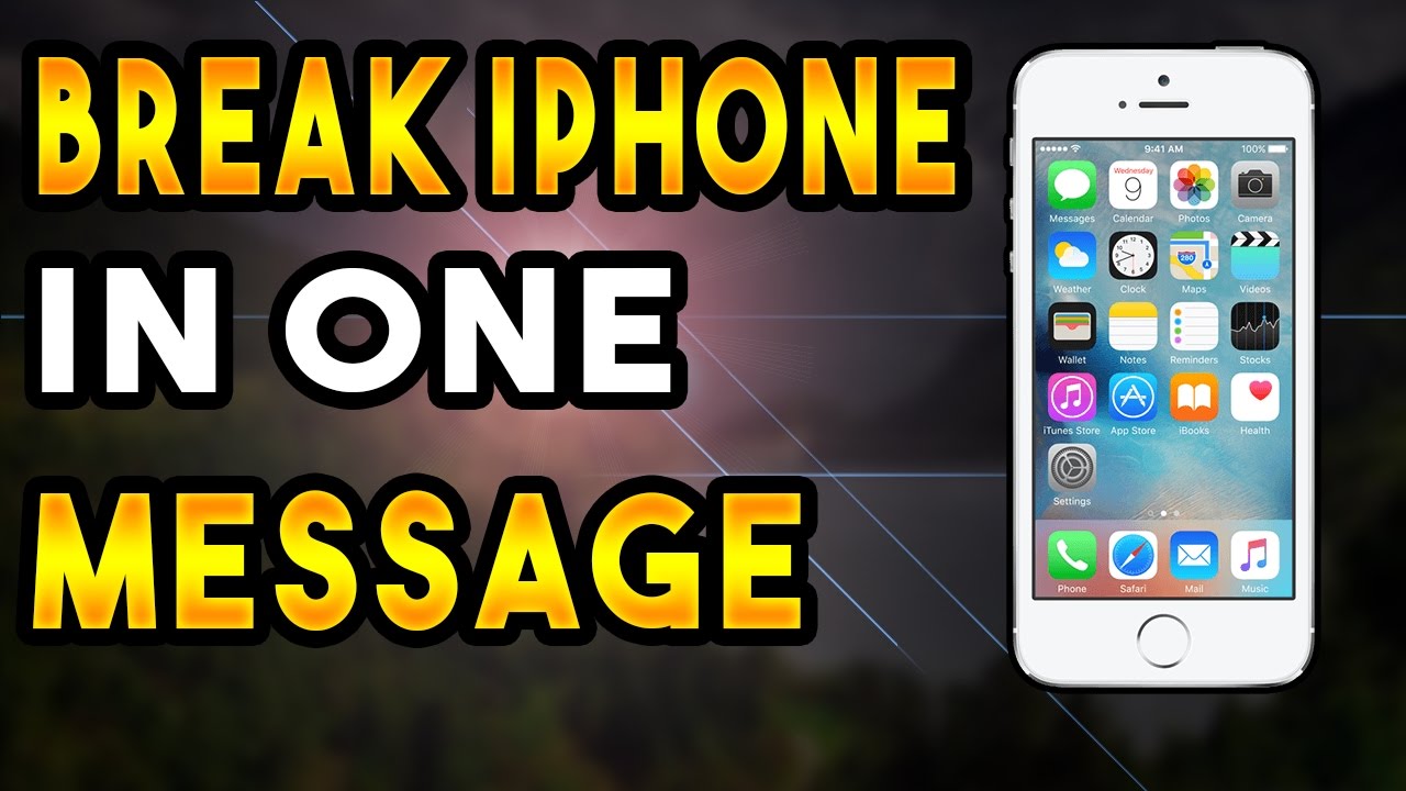 Image result for Crash Any iPhone