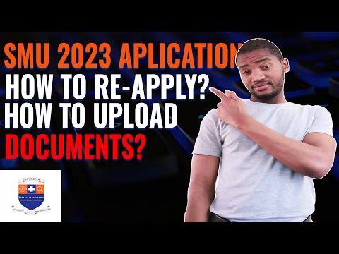 How to reapply at SMU online | SMU Applications for 2023 // How to upload documents at SMU online?