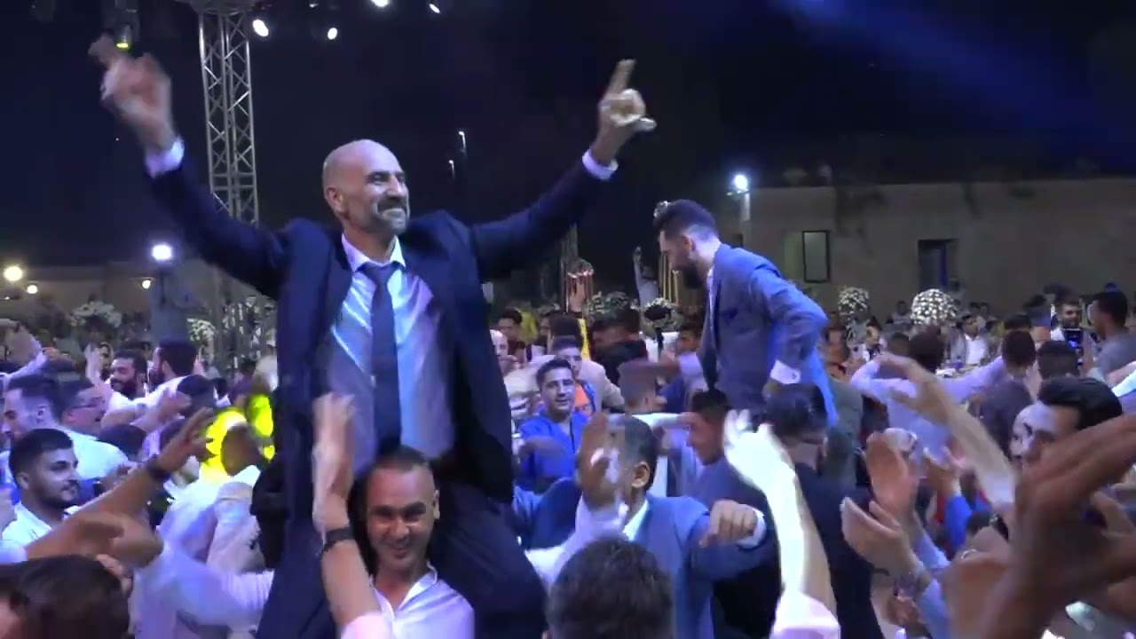 حفل زفاف العريس حاتم نجل السيد ماجد ابو خشبة المطربان علي دولة و مصطفى هلال#3