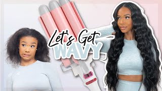 It’s a Wig?! Flawless 26” Wavy U-Part Wig Install *SUPER NATURAL* | AliPearl Hair Review