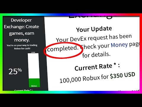How Roblox Would Pay You Real Money For Your Items Youtube - robux to devex conversion