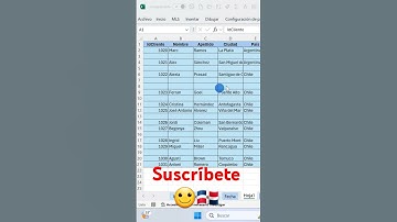 Eliminar filas en blanco. #excelfacil #excelavanzado #exceltips #excelbasico #tips