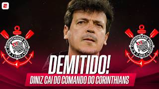 URGENTE: DINIZ É DEMITIDO DO CORINTHIANS | PRONUNCIAMENTO DE MARCELO PAZ