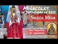 ✅ MISA DE HOY miércoles 22 de Septiembre 2021 - Padre Arturo Cornejo