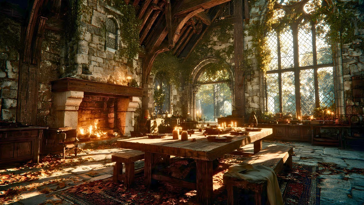 The Last Fire Burns – Melancholic Medieval Ambient Music