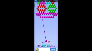 Bubble Shooter Game Level 3 | Bubble Shooter Gameplay 