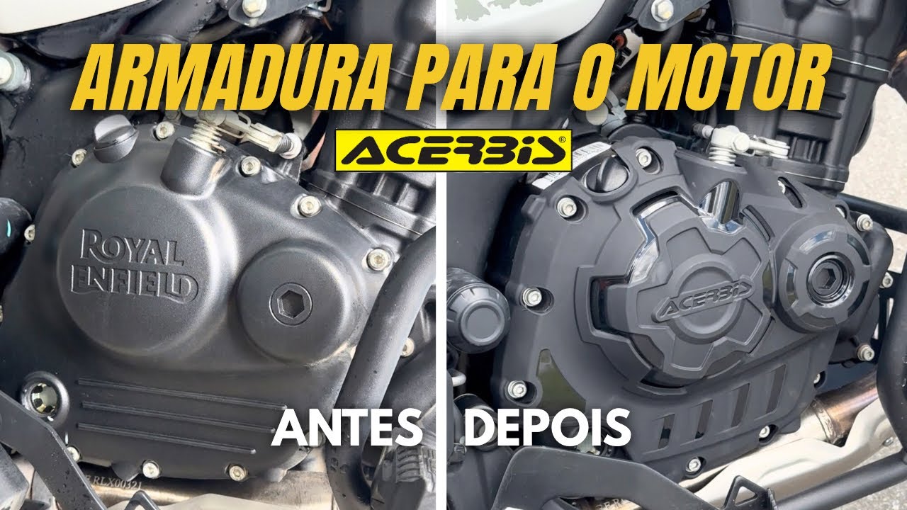 HIMALAYAN 450 ENCOURAÇADA! TAMPAS DE MOTOR ACERBIS - PULSE SPORT GO 