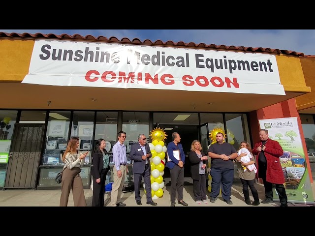 Sunshine Medical Equipment Ribbon Cutting Ceremony