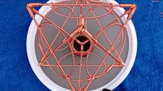 Making New Design Copper Merkaba With 6 Sacred Cubit Tensor Rings, Meditation, Spiritual Connection