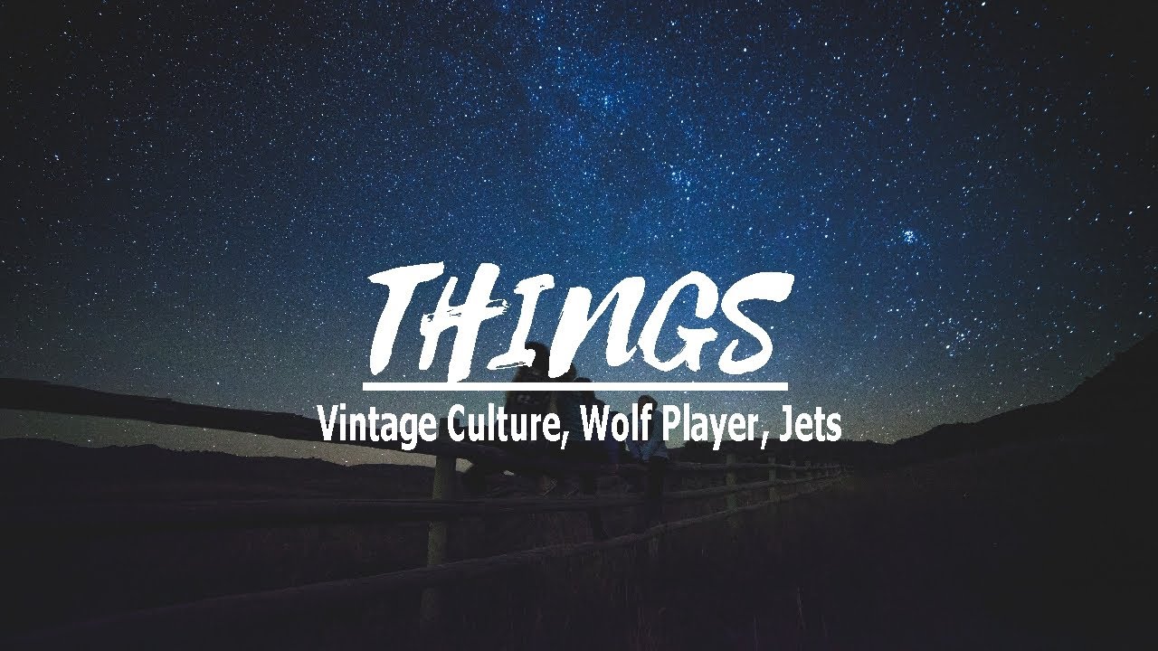 Vintage Culture, Wolf Player, Jets - Things (Tradução)