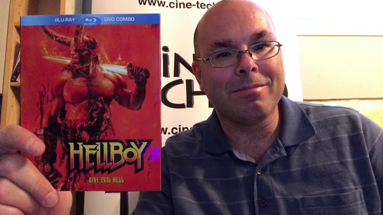 Présentation (unboxing) du film Hellboy en format Blu-ray - YouTube