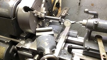 Lathe Tailstock Alignment Tool Demo Wood or Metal Lathe