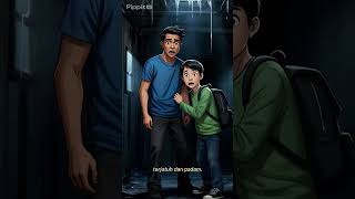 part8: rumah kosong angker di pinggir sawah #animasi #animasulucu #shortanime  #horor