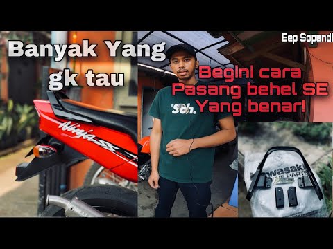 TEKNIK YANG BENAR || TUTORIAL PASANG BEHEL NINJA SE KE NINJA R M SS