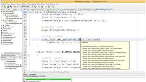 Test Driven Design 4 - Howest Brugge Toegepaste Informatica SSE Java