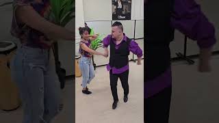 Fernando and Silvana teaching Salsa Dancing Lesson last night at Suave Dance Studio in Sydney CBD.