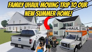 Greenville, Wisc Roblox l Realistic Family U-Haul Moving Trip - Voice Roleplay