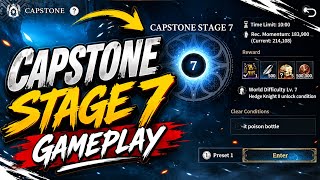 CAPSTONE STAGE 7 Lv. 7 Hedge Knight II | Capstone Dungeon | Game of Thrones: Kingsroad Gameplay