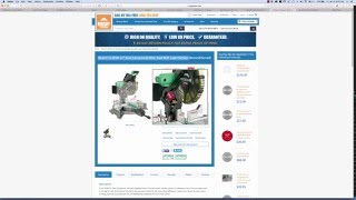 TOOL DEAL: HITACHI MITER SAW DEAL